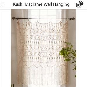 Macrame Wall Hanging/Window Valence